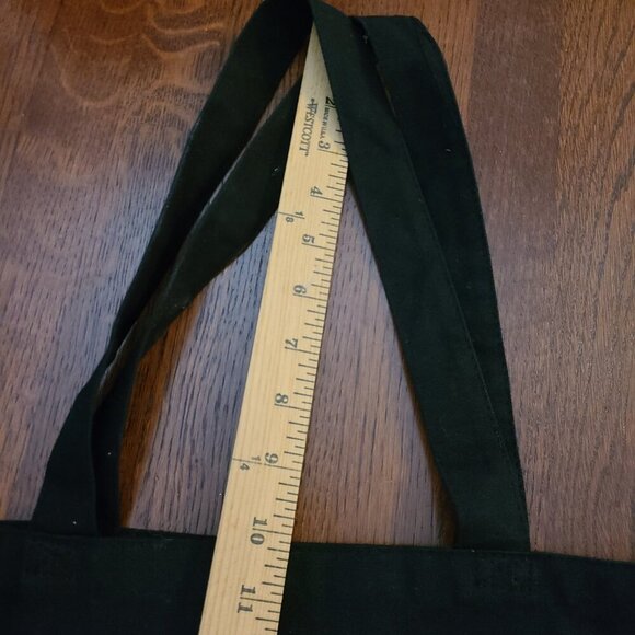 Magnolia Waco TX Black Canvas Tote and NWT White Tea Towel - Picture 9 of 12